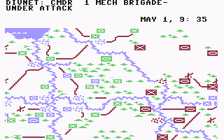 Nato Commander screenshot 4 for Commodore 64